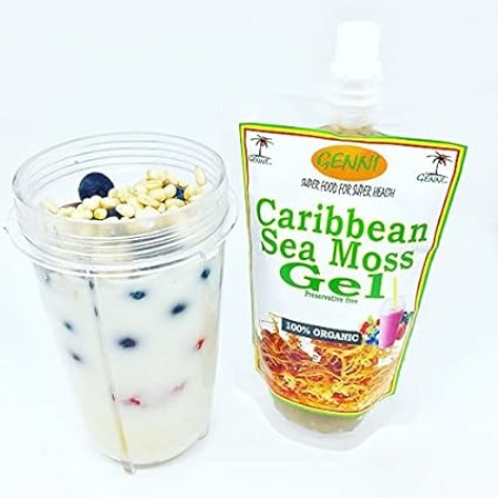 Sea Moss Gel with a Hint of Cinnamon and Nutmeg (aka Irish Moss & Carrageenen) (3)