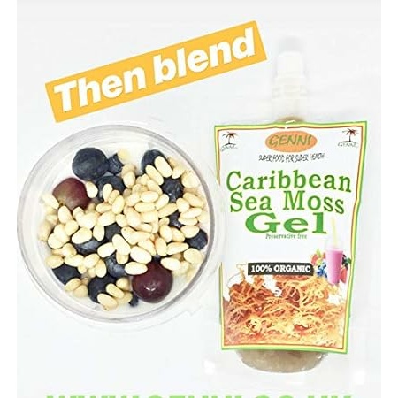 Sea Moss Gel with a Hint of Cinnamon and Nutmeg (aka Irish Moss & Carrageenen) (3)