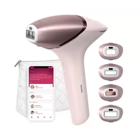 Lumea IPL 9000 Series IPL Hair removal device with SenseIQ BRI958/60