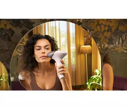 Lumea IPL 9000 Series IPL Hair removal device with SenseIQ BRI958/60