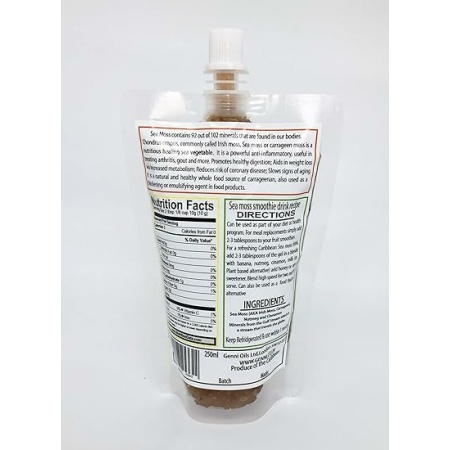 Sea Moss Gel with a Hint of Cinnamon and Nutmeg (aka Irish Moss & Carrageenen) (3)