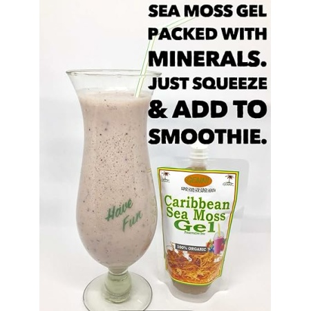 Sea Moss Gel with a Hint of Cinnamon and Nutmeg (aka Irish Moss & Carrageenen) (3)