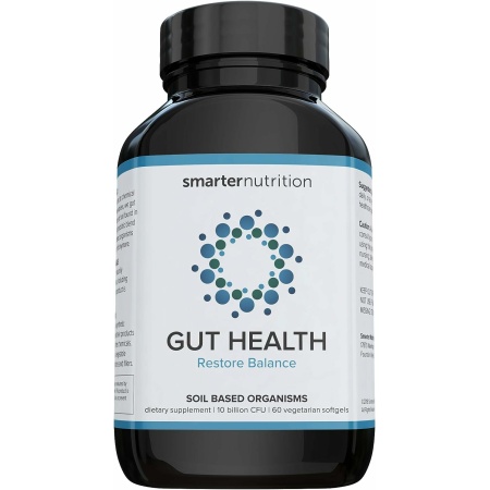 Smarter Gut Health Probiotics - Superior Digestive & Immune Support from 100% Soil-Based Probiotic - Includes Premium Prebiotic Preticx to Help Keep Good Bacteria Healthy & Growing (30 Servings)