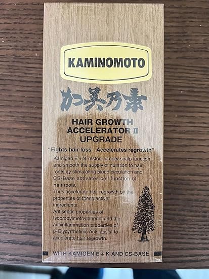 KAMINOMOTO Hair Growth Accelerator II UPGRADE Version Made in JAPAN GOLD 150ml REGROWTH TREATMENT