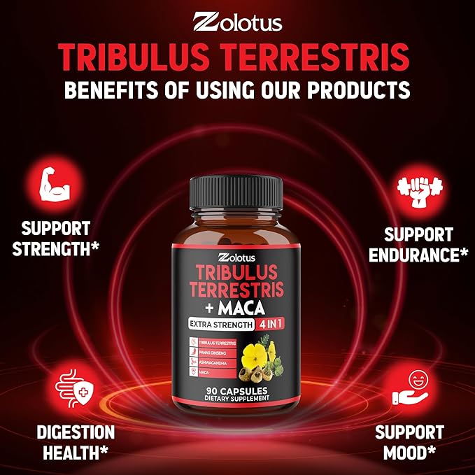 Zolotus Premium Tribulus Terrestris | 90 Capsules - Image 5