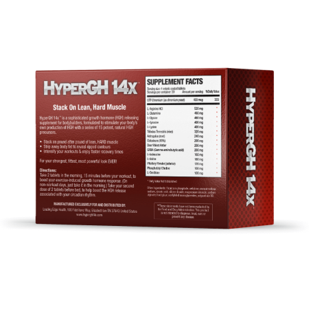 leading edge health HyperGH 14X - 120 tablets