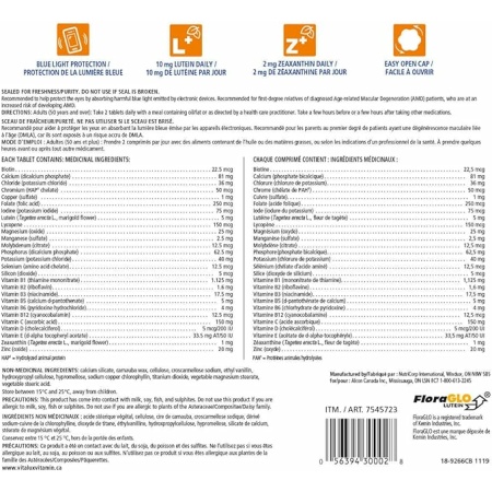 2 Bottles x Vitalux Healthy Eyes Ocular Multivitamin/No beta-Carotene, Complete multivitamin for Eyes, 180 Coated Tablets