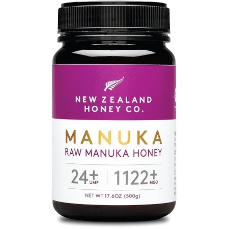 UMF 24+ Raw Manuka Honey MGO 1122+, Premium New Zealand Pure Honey, 500 gm