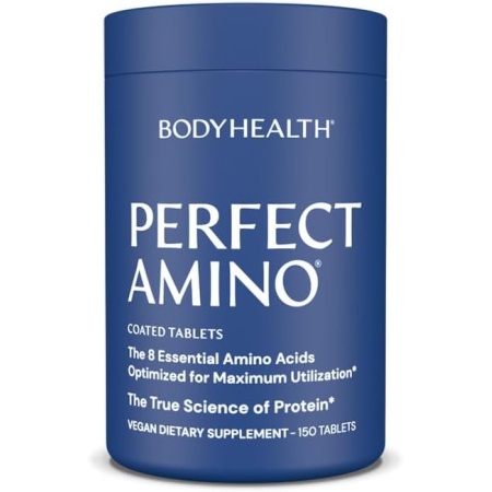 BodyHealth PerfectAmino Essential Amino Acids Supplement, 150 Capsules