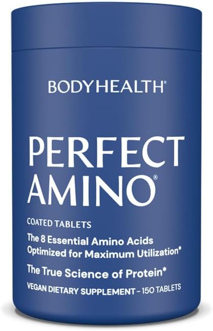 BodyHealth PerfectAmino Essential Amino Acids Supplement, 150 Capsules