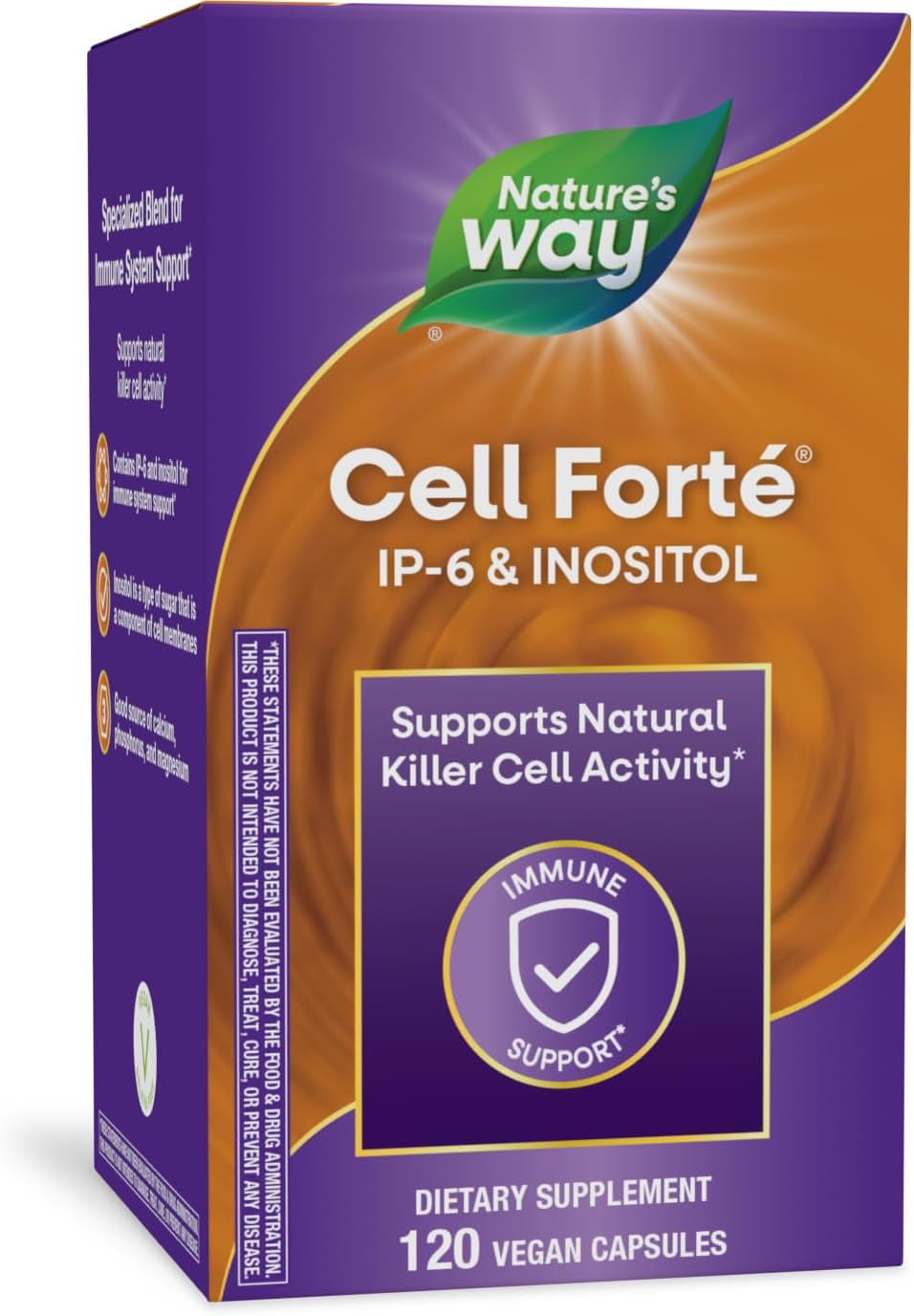 Nature's Way Cell Forté IP-6 & Inositol 120 Capsules