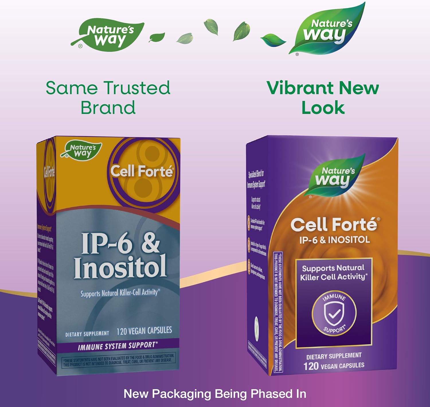 Nature's Way Cell Forté IP-6 & Inositol 120 Capsules