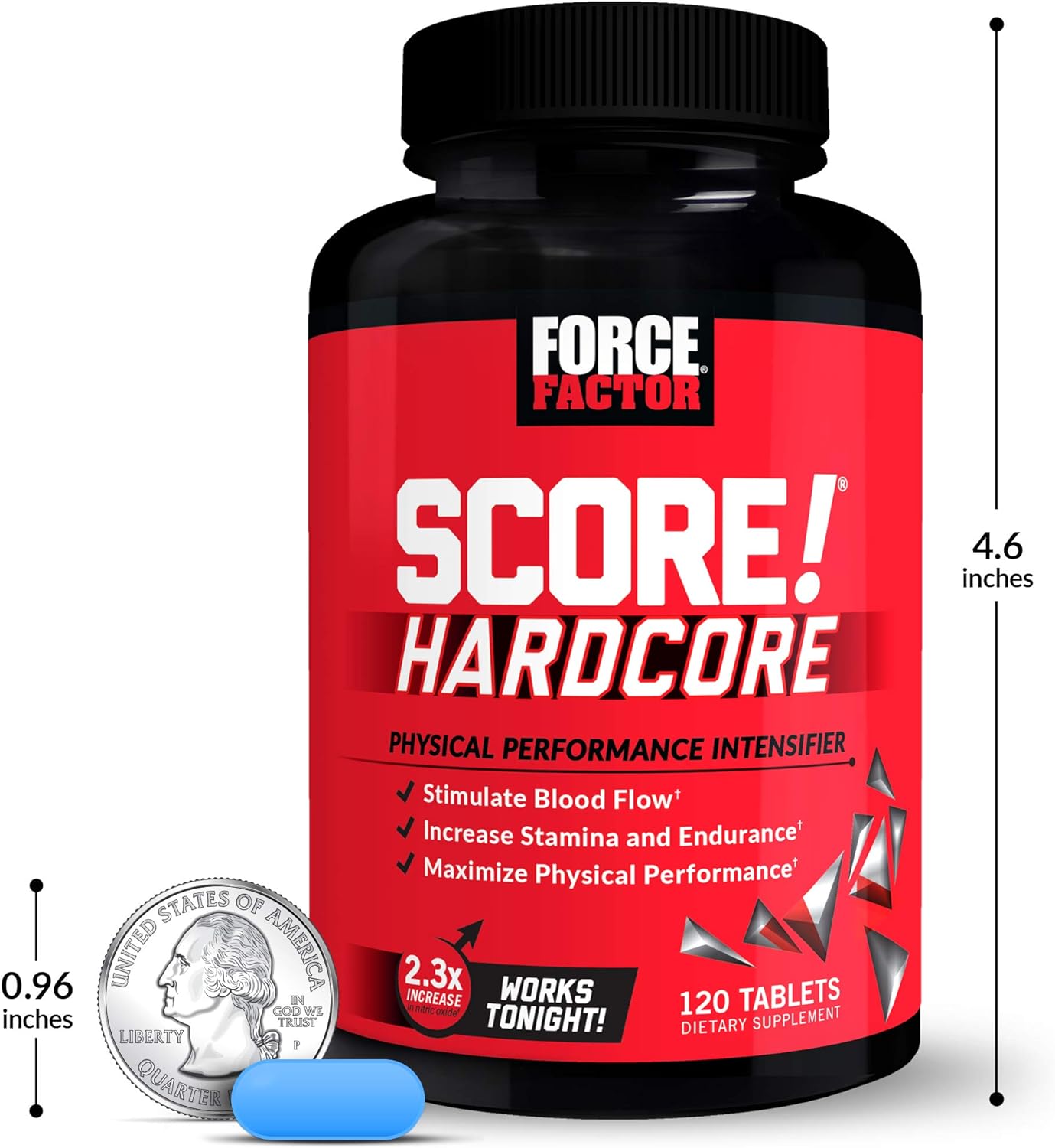 Force Factor Score! Hardcore,120 Tablets - Image 10