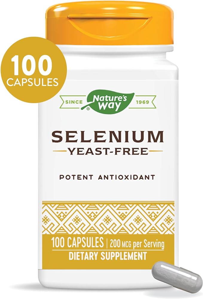 Nature's Way Selenium - 200 mcg per serving, 100 Capsules - Image 4