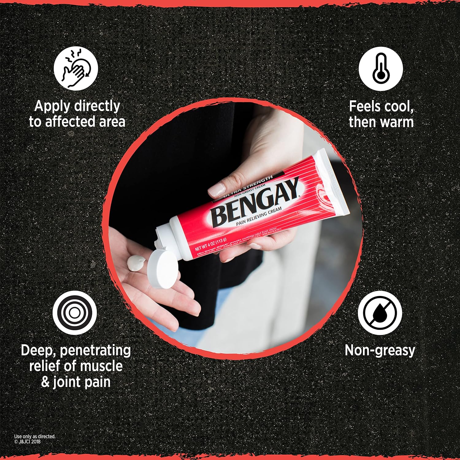 Bengay Ultra Strength Topical Supports comfort Cream. - Image 5