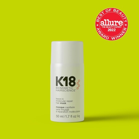 K18 Leave-In Molecular Hair Mask, Repairs Dry or Damaged Hair