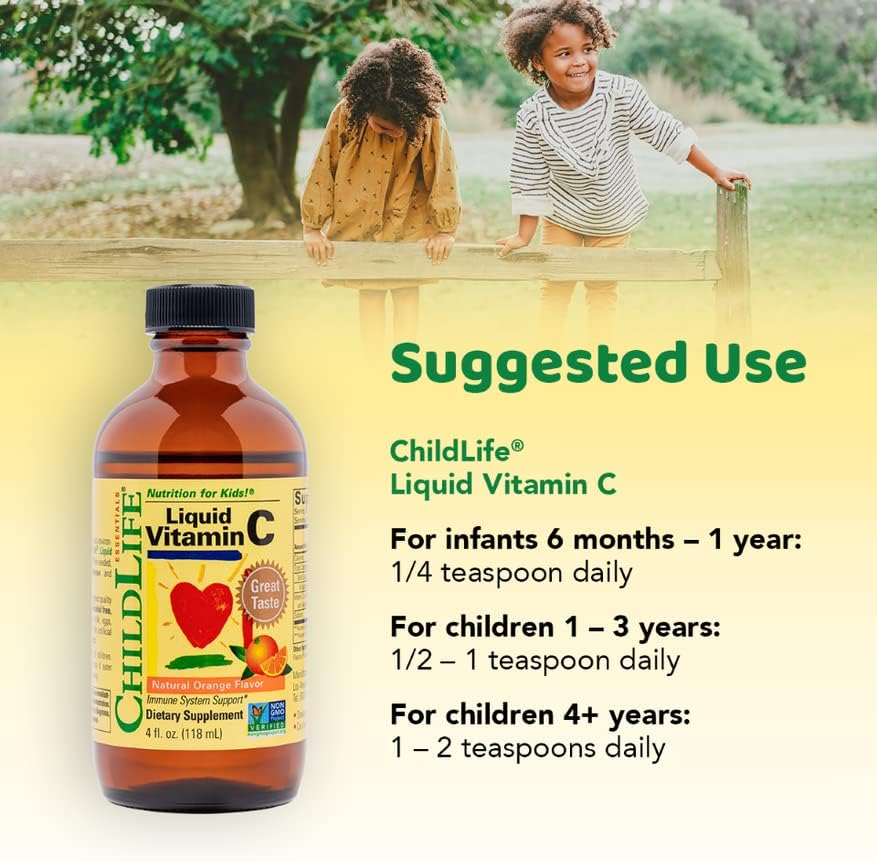 CHILDLIFE ESSENTIALS Liquid Vitamin C for Kids - Image 4