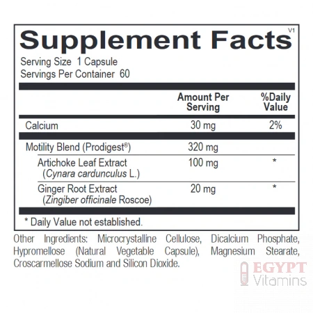 Motility PRO Advanced Formula | Clinical Digestive Support | 60 Capsules