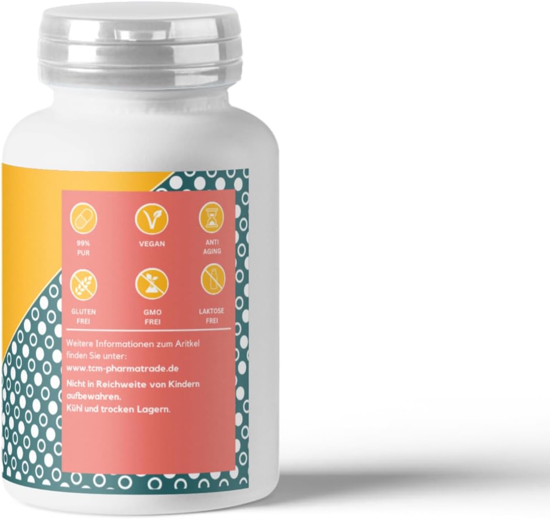 TCM Pharmatrade NMN + Resveratrol 1100 mg, 60 Capsules