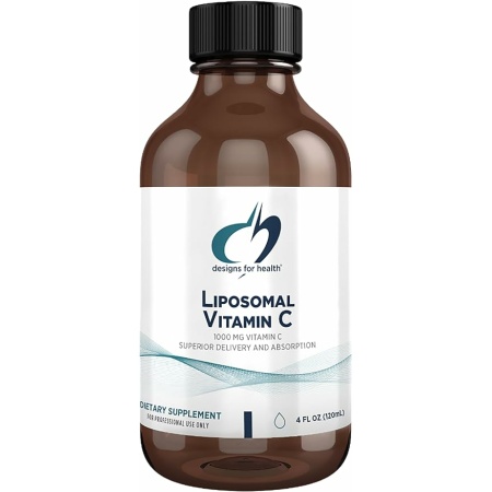 Designs for Health Liposomal Vitamin C Liquid - 1000mg Vitamin C Supplement