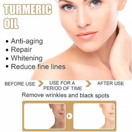 Turmeric Serum, Ksndurn Turmeric Serum for Correcting Dark Spots - Whitening, Natural Whitening Serum (Pack of 1)