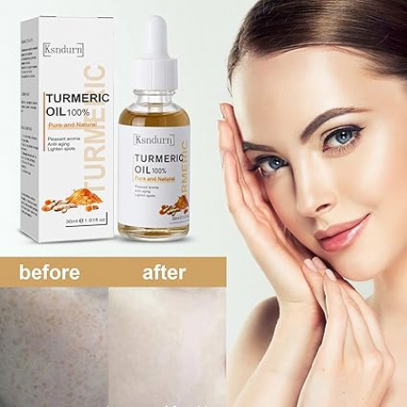 Turmeric Serum, Ksndurn Turmeric Serum for Correcting Dark Spots - Whitening, Natural Whitening Serum (Pack of 1)