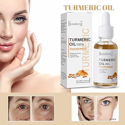 Turmeric Serum, Ksndurn Turmeric Serum for Correcting Dark Spots - Whitening, Natural Whitening Serum (Pack of 1)