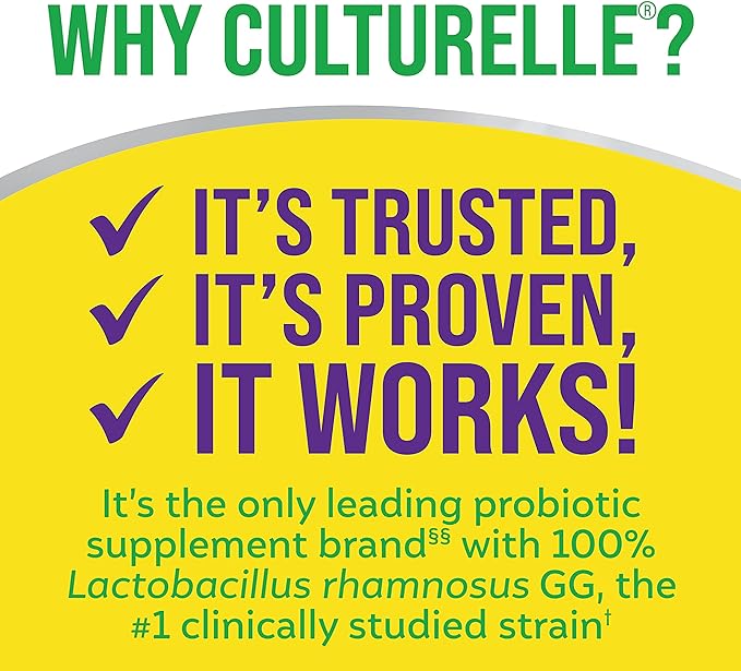 Culturelle Pro Strength Daily Probiotic, Digestive Health Capsules