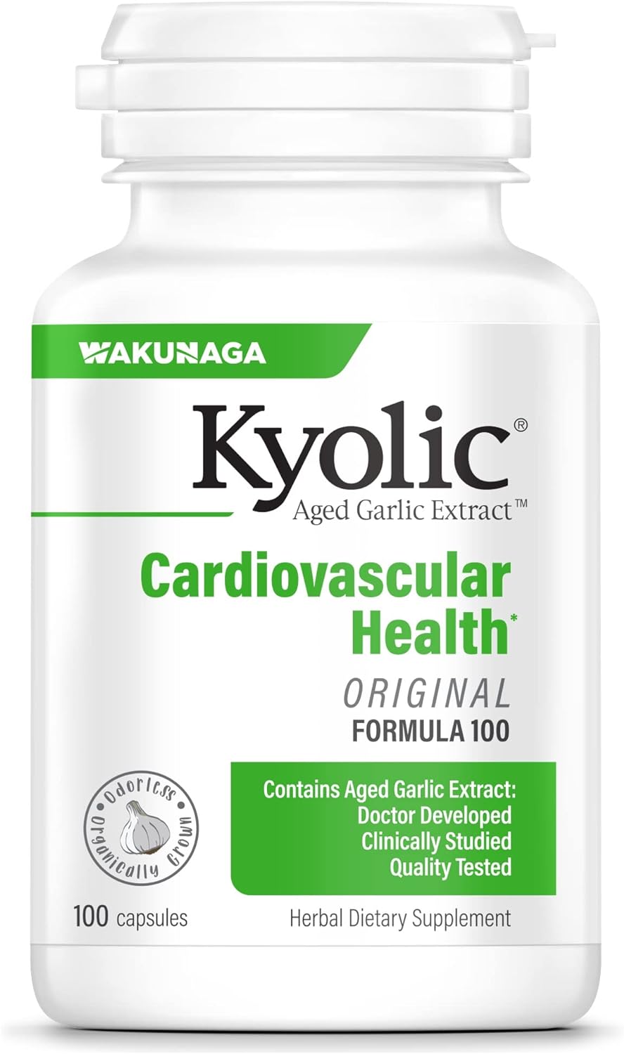 Kyolic Aged Garlic Extract, 100 Capsules