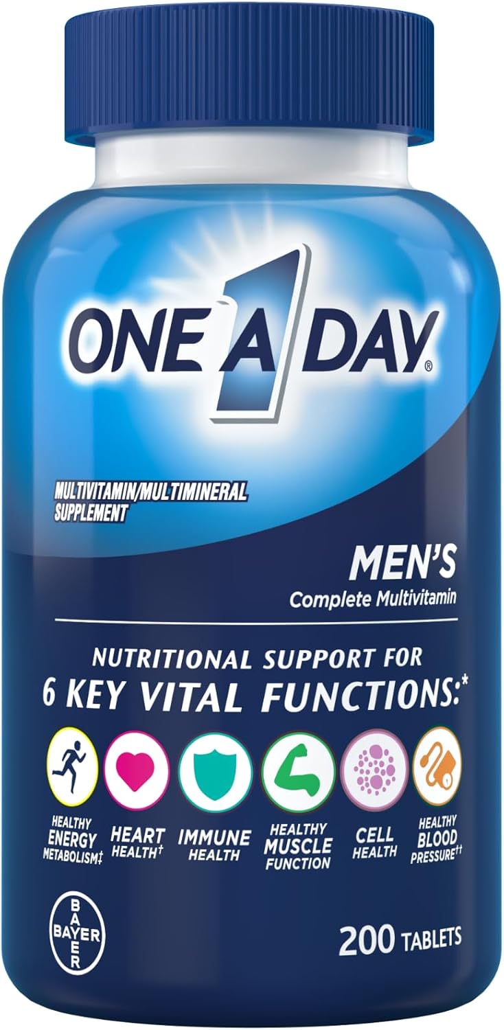 One A Day Men’s Multivitamin, 200 Tablets