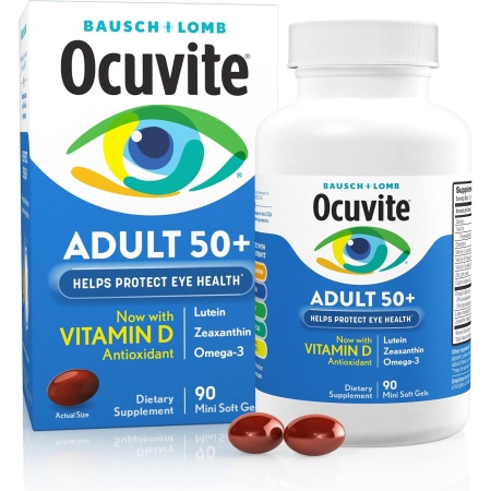 Ocuvite Eye Health Adults 50+, 90 Softgels