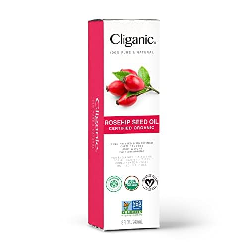 Cliganic Organic Rosehip Seed Oil, 240 ml - Image 2