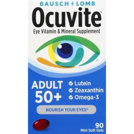 Ocuvite Eye Health Adults 50+, 90 Softgels