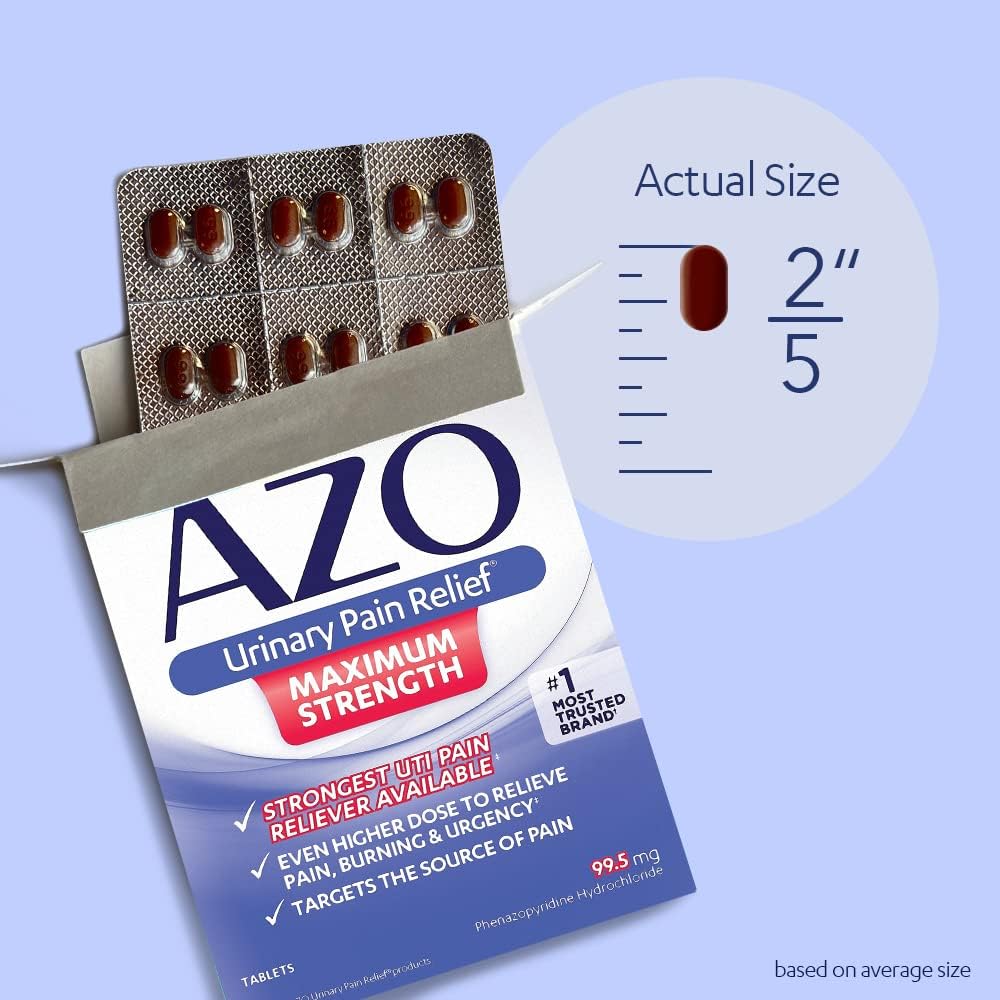 AZO Urinary Supports comfort, 24 Tablets - Image 3