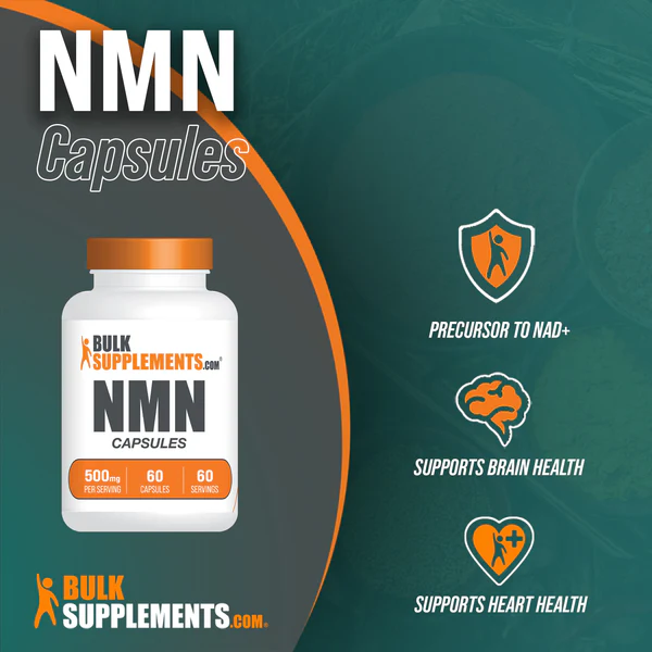 BulkSupplements NMN, 60 Capsules - Image 4