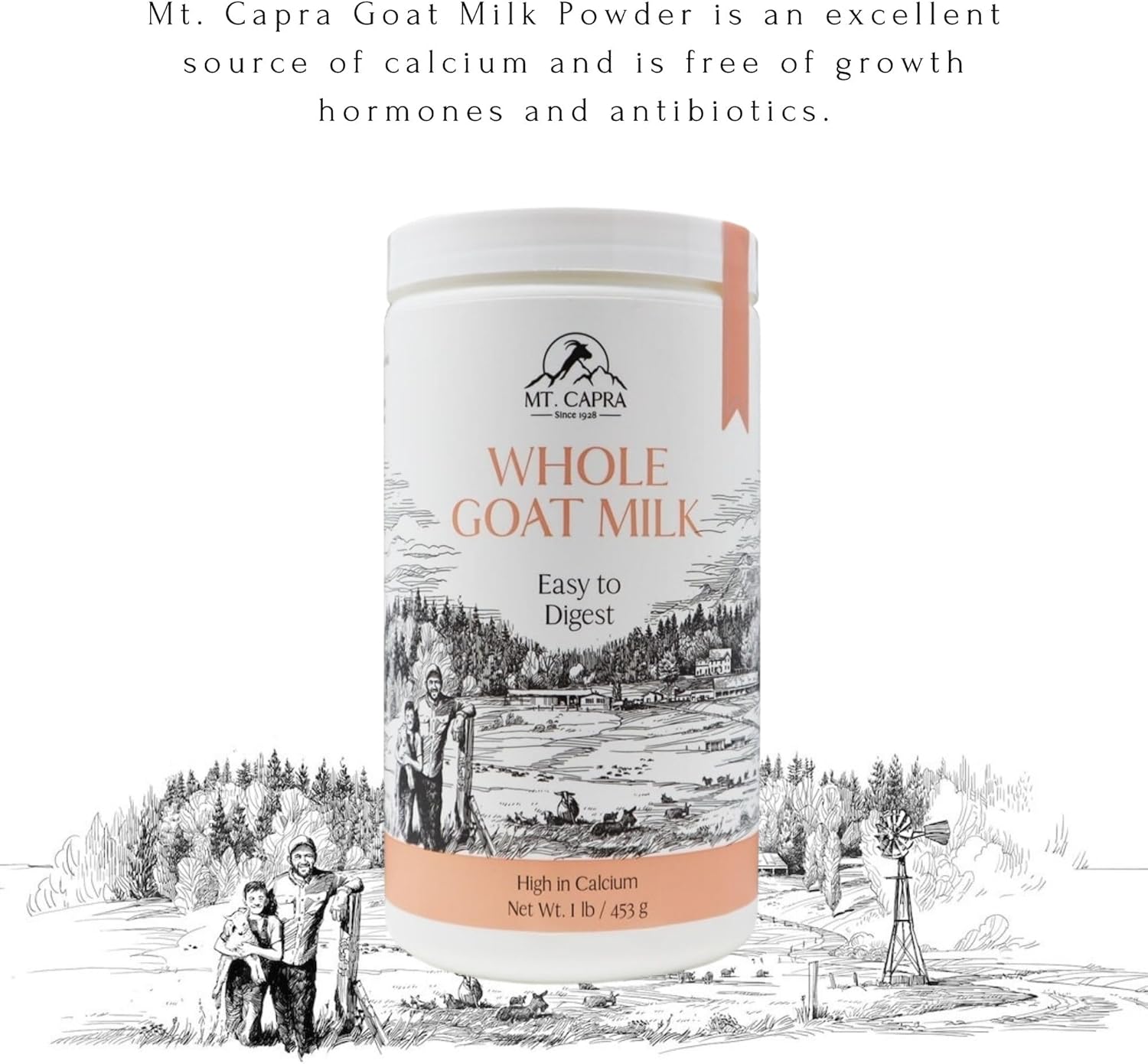 Whole Goat Milk by Mt. Capra, 453 gm / 1 pound - Image 4