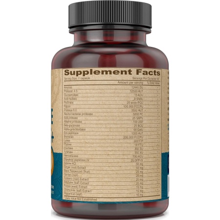 DEVA Vegan Digestive Enzymes – Plant-Based Support for Optimal Digestion
