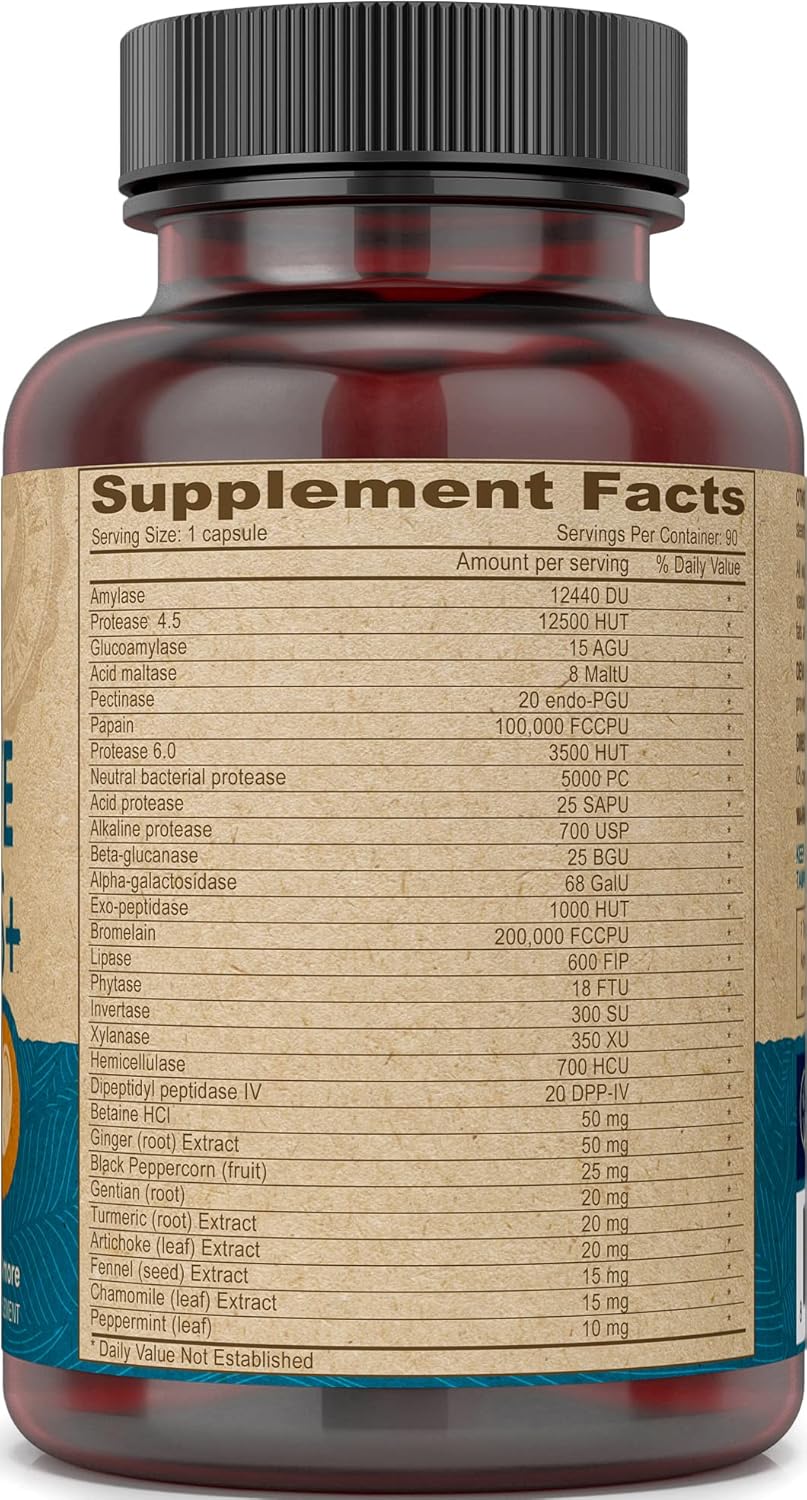 DEVA Vegan Digestive Enzymes – Plant-Based Support for Optimal Digestion