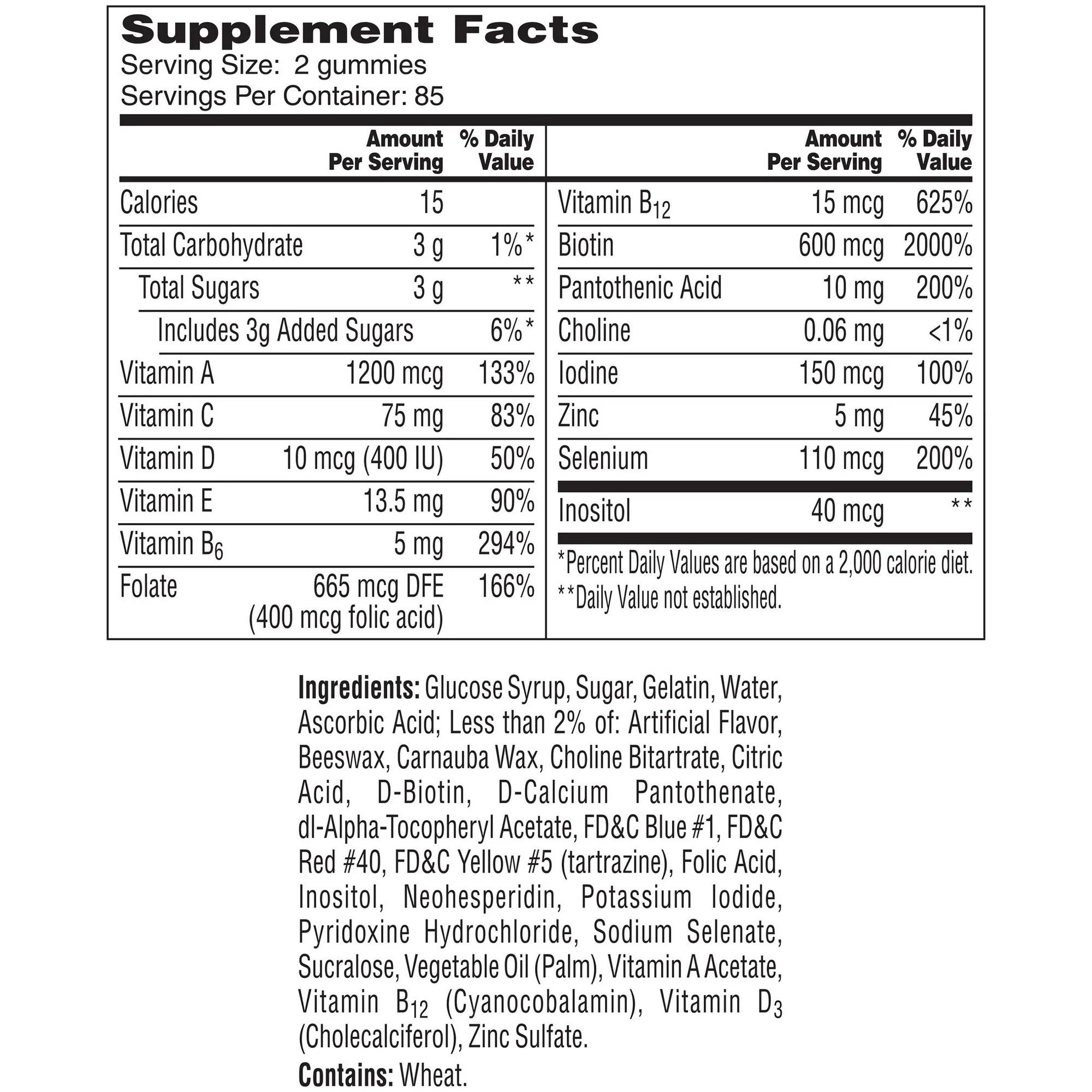 One A Day Men's Gummy Multivitamin Men, 170 Gummies - Image 2