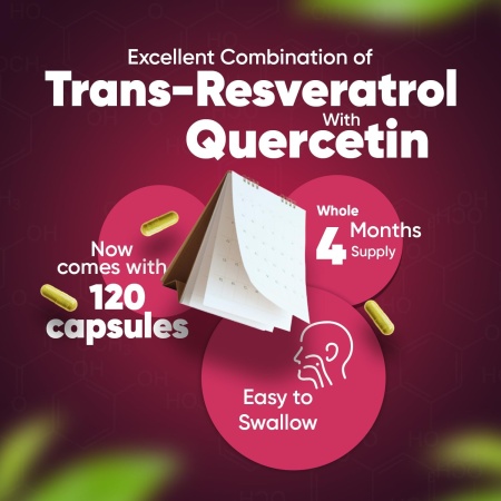 WeightWorld Trans-Resveratrol+Quercetin, Features