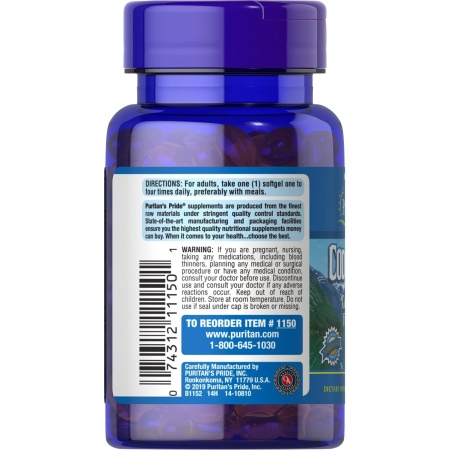 Puritan's Pride, Cod Liver Oil, 100 Softgels