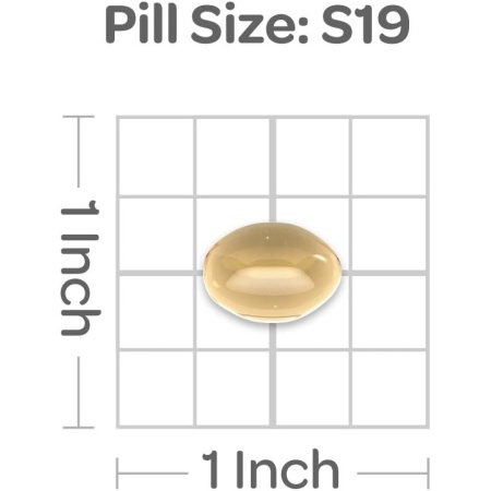 Puritan's Pride, Cod Liver Oil, Capsules size and shape