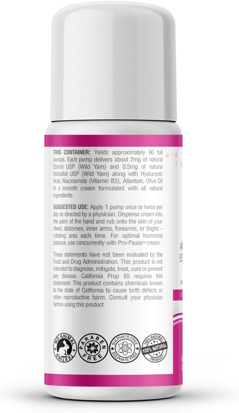 BHRT Naturals, Estrogen Bi-EST 2.5, Ingredients