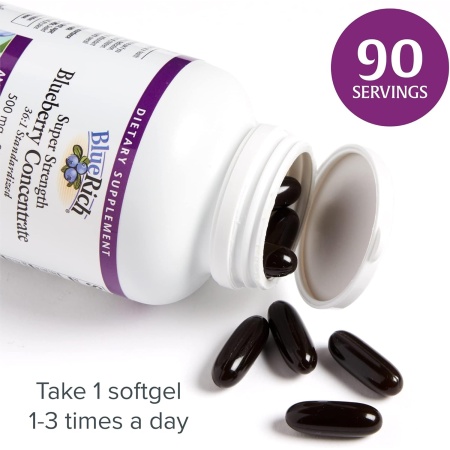 Natural Factors, BlueRich, Dose