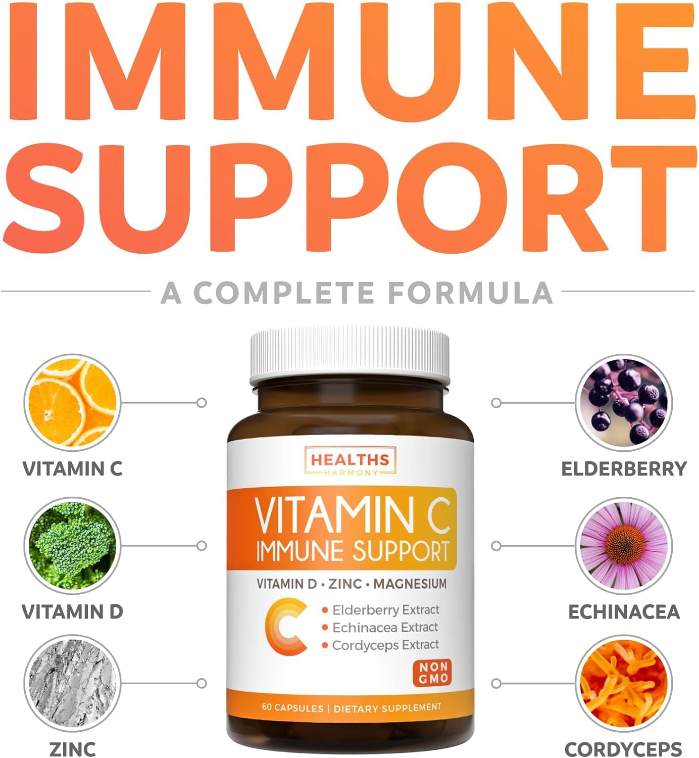 Healths Harmony, Vitamin C, Ingredients