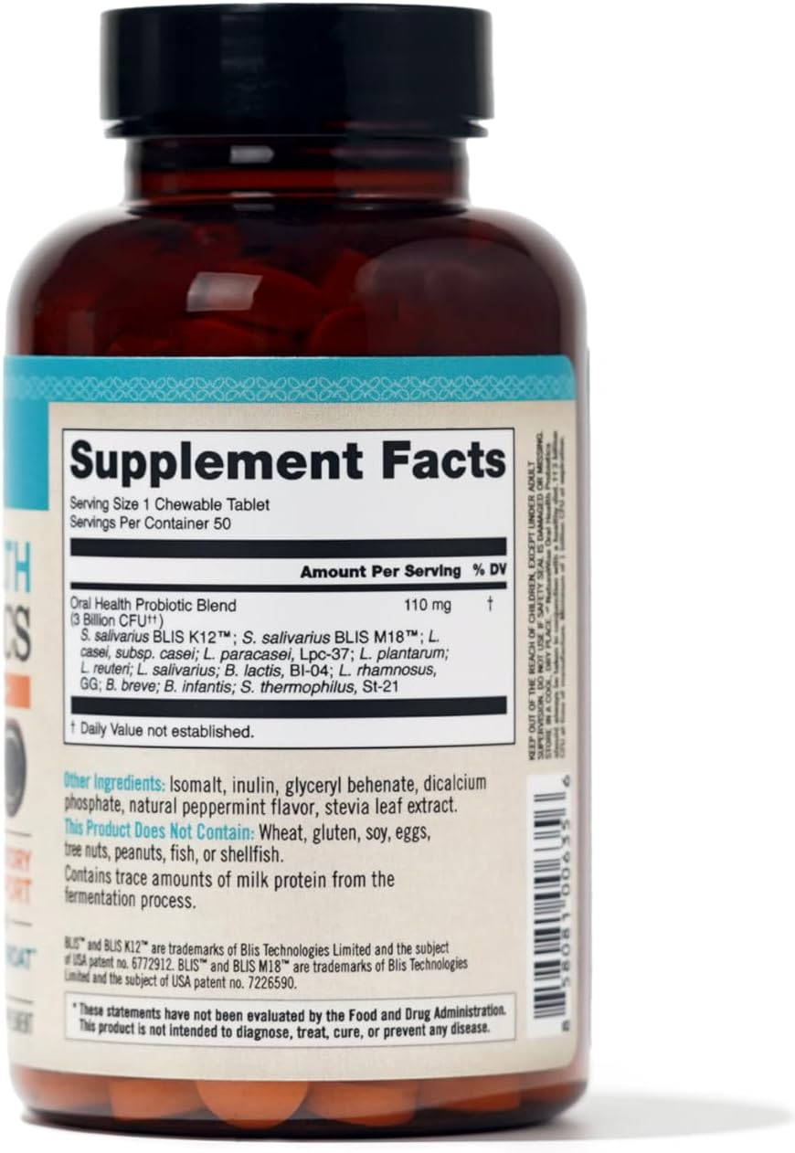 NatureWise, Oral Health Probiotics, Ingredients