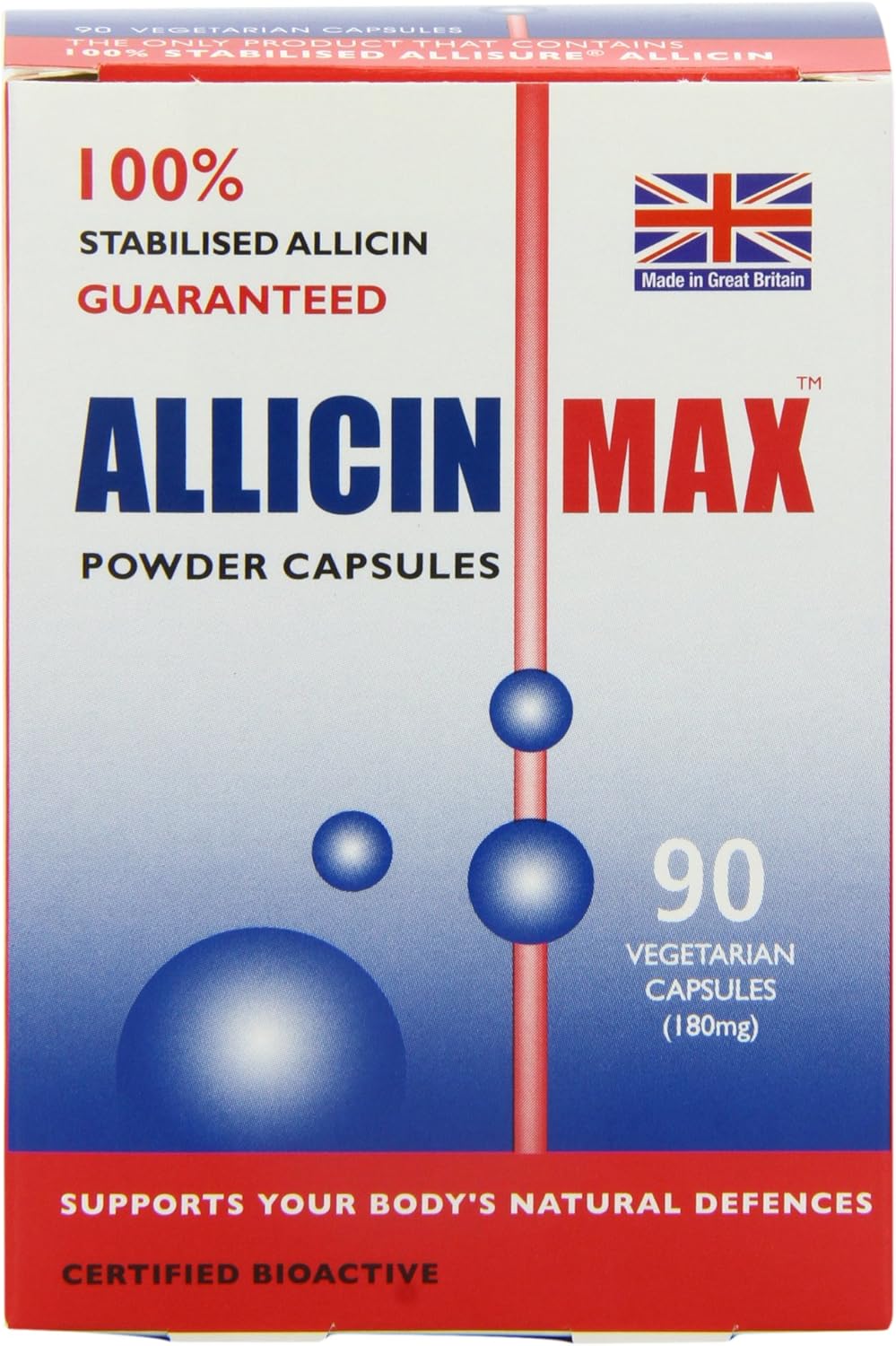 ALLICINMAX SGK 100%, 90 Capsules