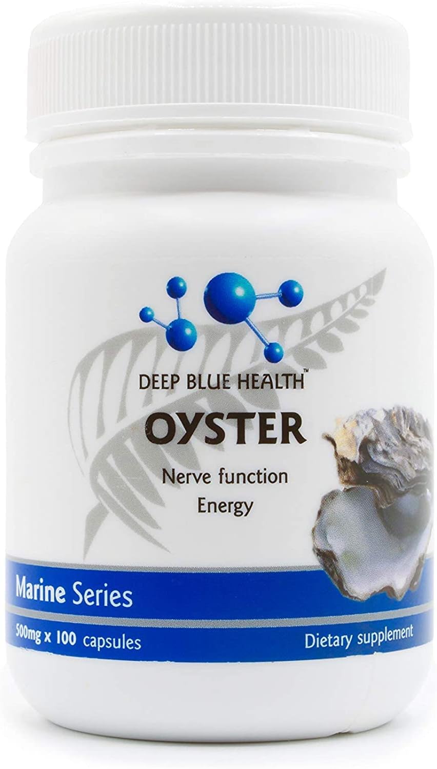 New Zealand Oyster Extract Powder 500mg, 100 Capsules - Image 2