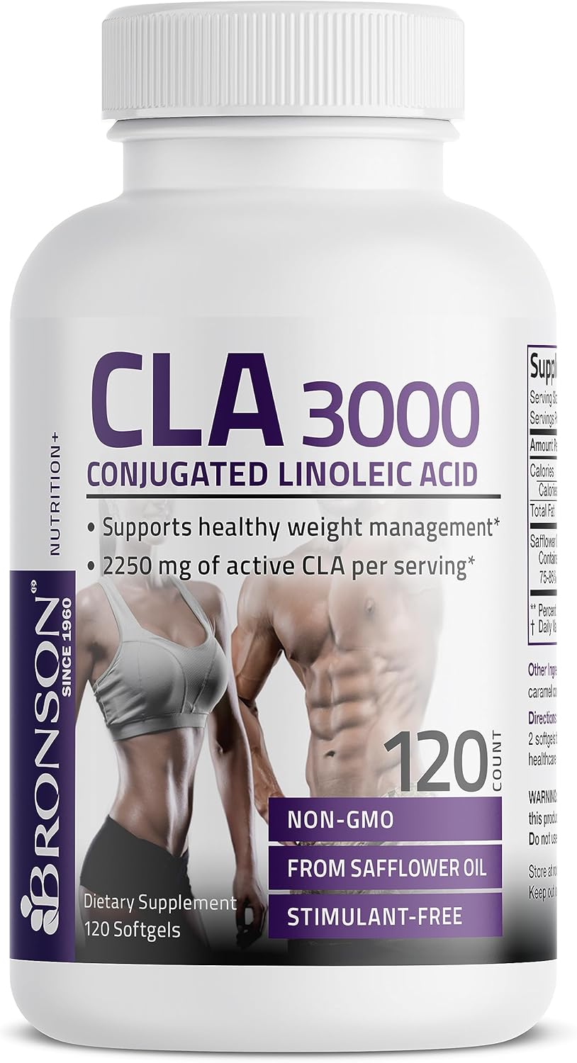 Bronson, CLA 3000, 120 Softgels