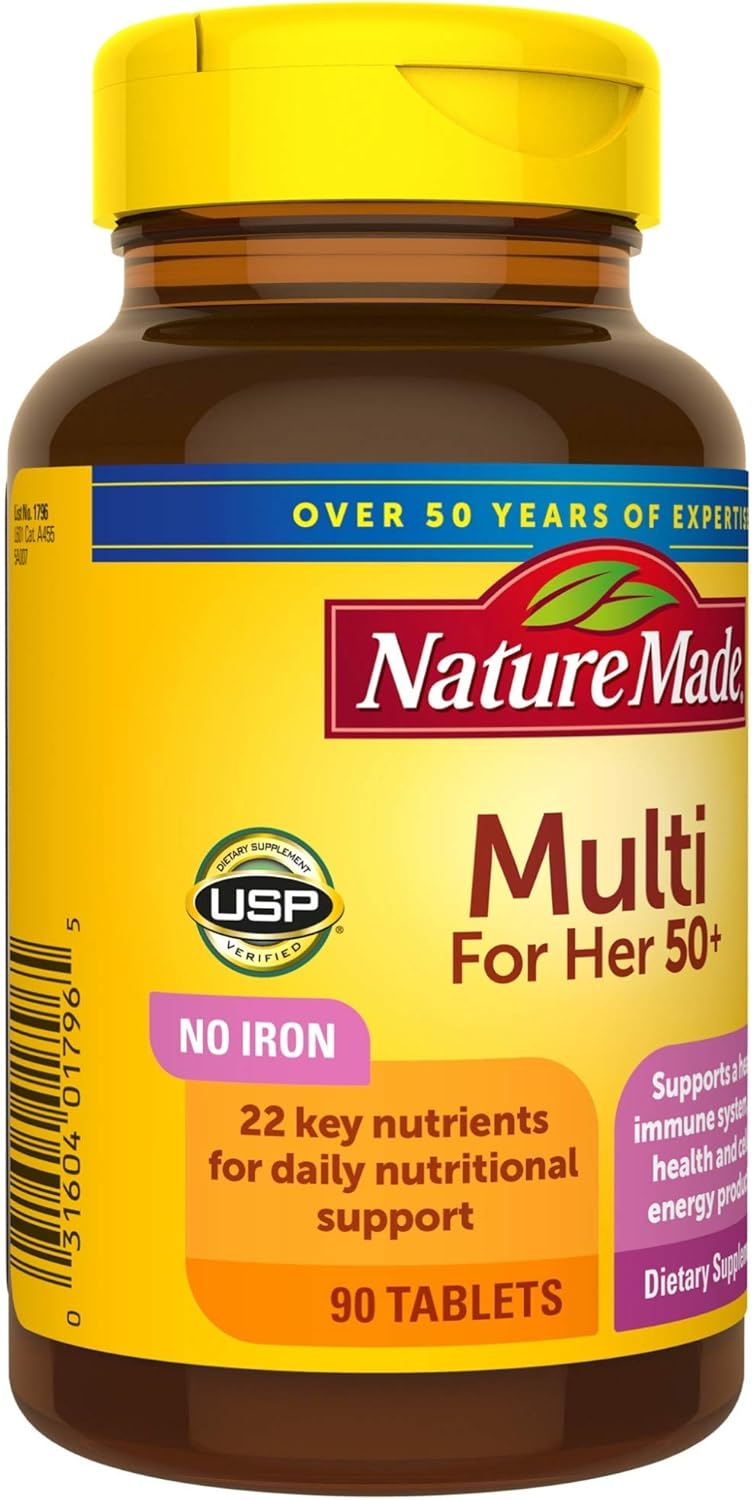 Nature Made, Women's Multivitamin 50+, 90 Tablets